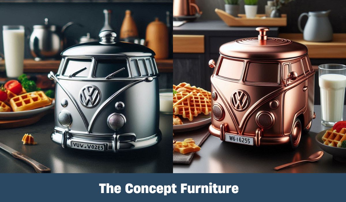 Discover the Unique VW Bus Shaped Metallic Cooking Pot for Your Kitchen