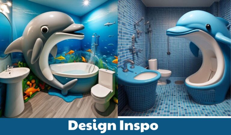 Transform Your Space with a Dolphin Shape Standing Bathroom: A Splash of Elegance