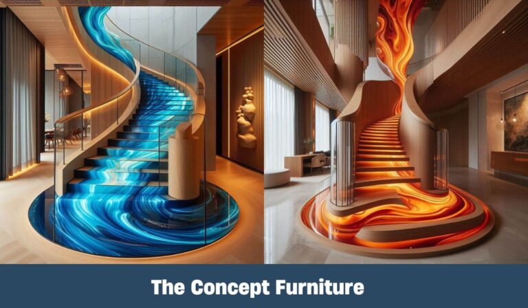 Epoxy River Stairs: Transform Your Space with Stunning Resin Designs