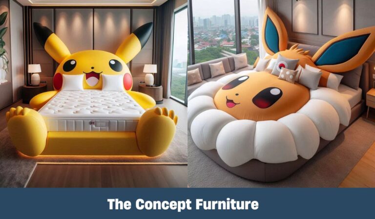 Pokemon Shaped Bed: A Playful and Practical Sleeping Solution