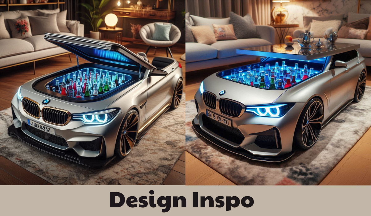 The BMW Integrated Fridge Coffee Table