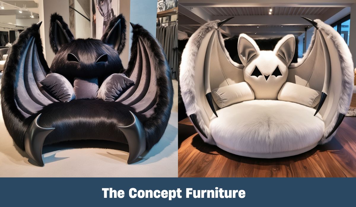 Bat-Inspired Chairs A Blend of Art and Functionality