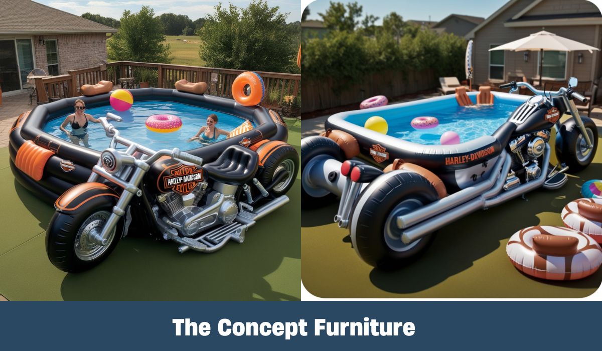 Exploring Harley Davidson Motor Pools: Unique Pool Designs Inspired by the Iconic Brand