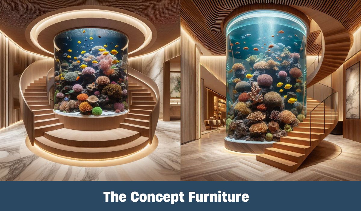 Spiral Staircase Aquariums A Unique Blend of Art and Nature