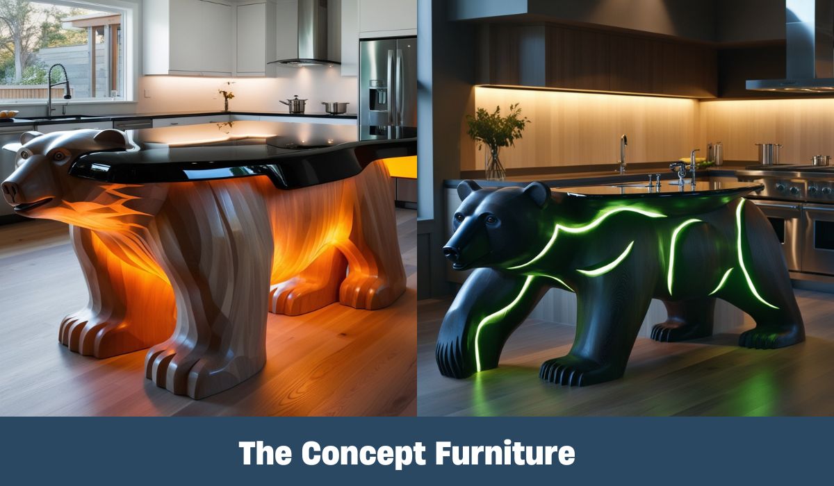 Unique Bear Shaped Kitchen Tables: Transform Your Kitchen with Nature-Inspired Design