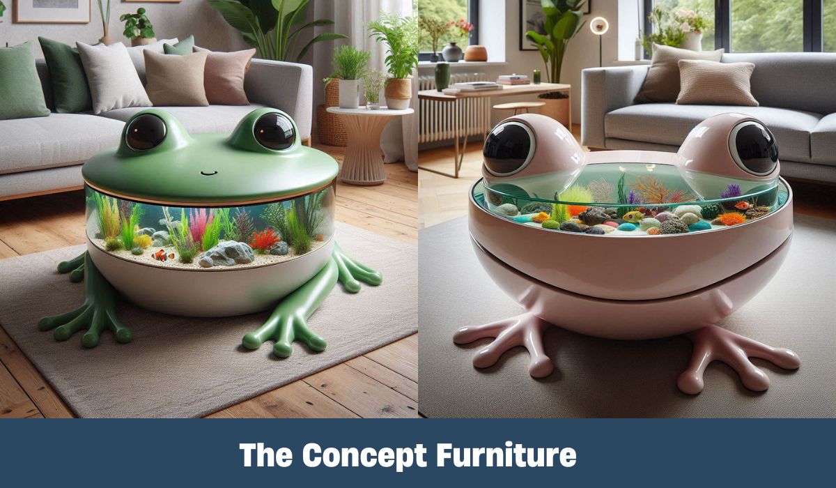 Unique Frog Aquarium Coffee Tables for a Stunning Living Room Centerpiece