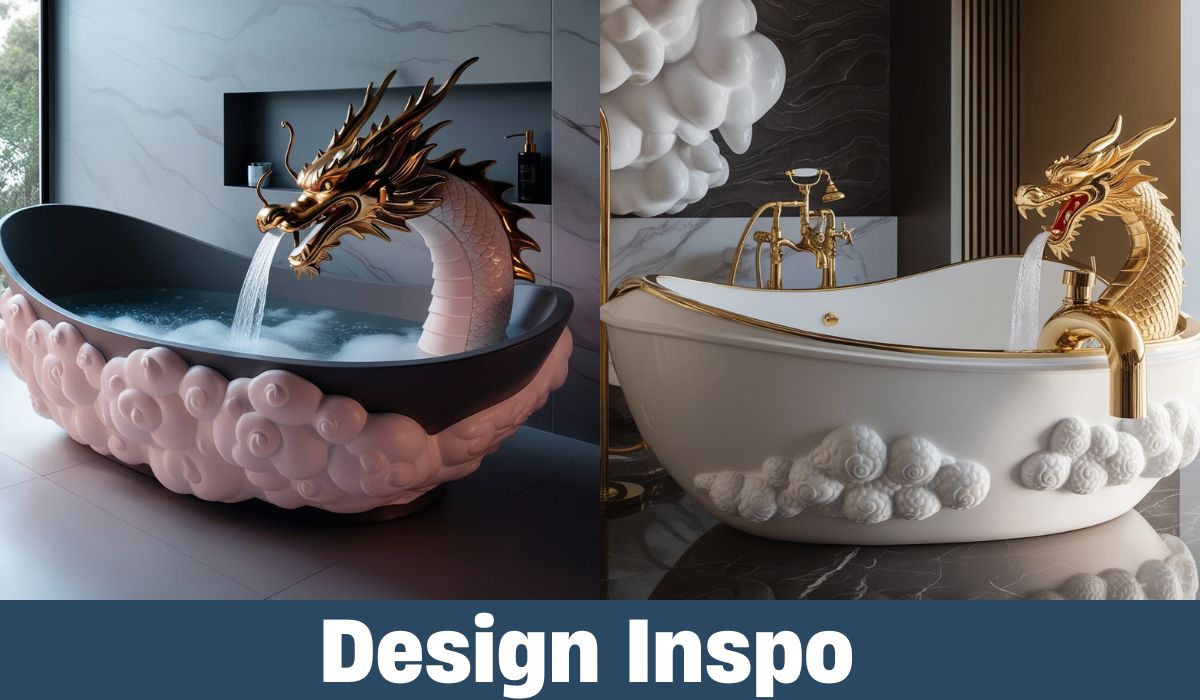 Dragon Themed Bathtubs: A Touch of Fantasy in Your Bathroom