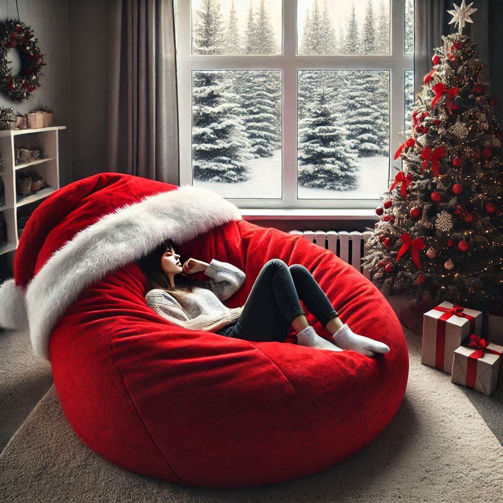 The Christmas Hat Lounger: Your New Holiday Must-Have