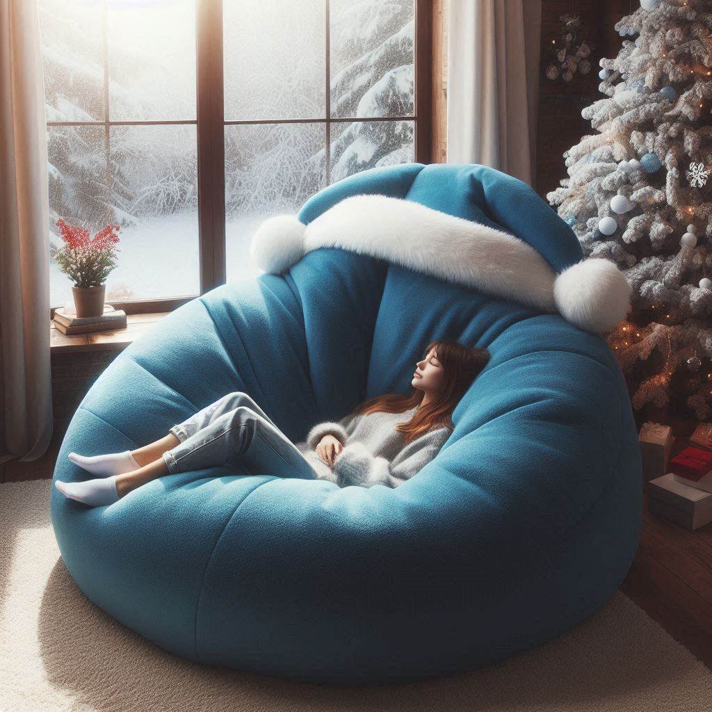 The Christmas Hat Lounger: Your New Holiday Must-Have