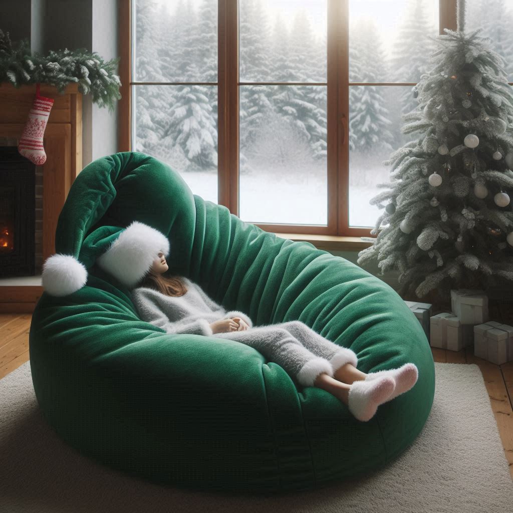 The Christmas Hat Lounger: Your New Holiday Must-Have