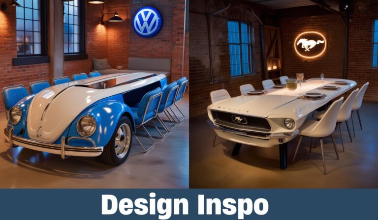 Classic Car Dining Tables: A Timeless Blend of Style and Functionality