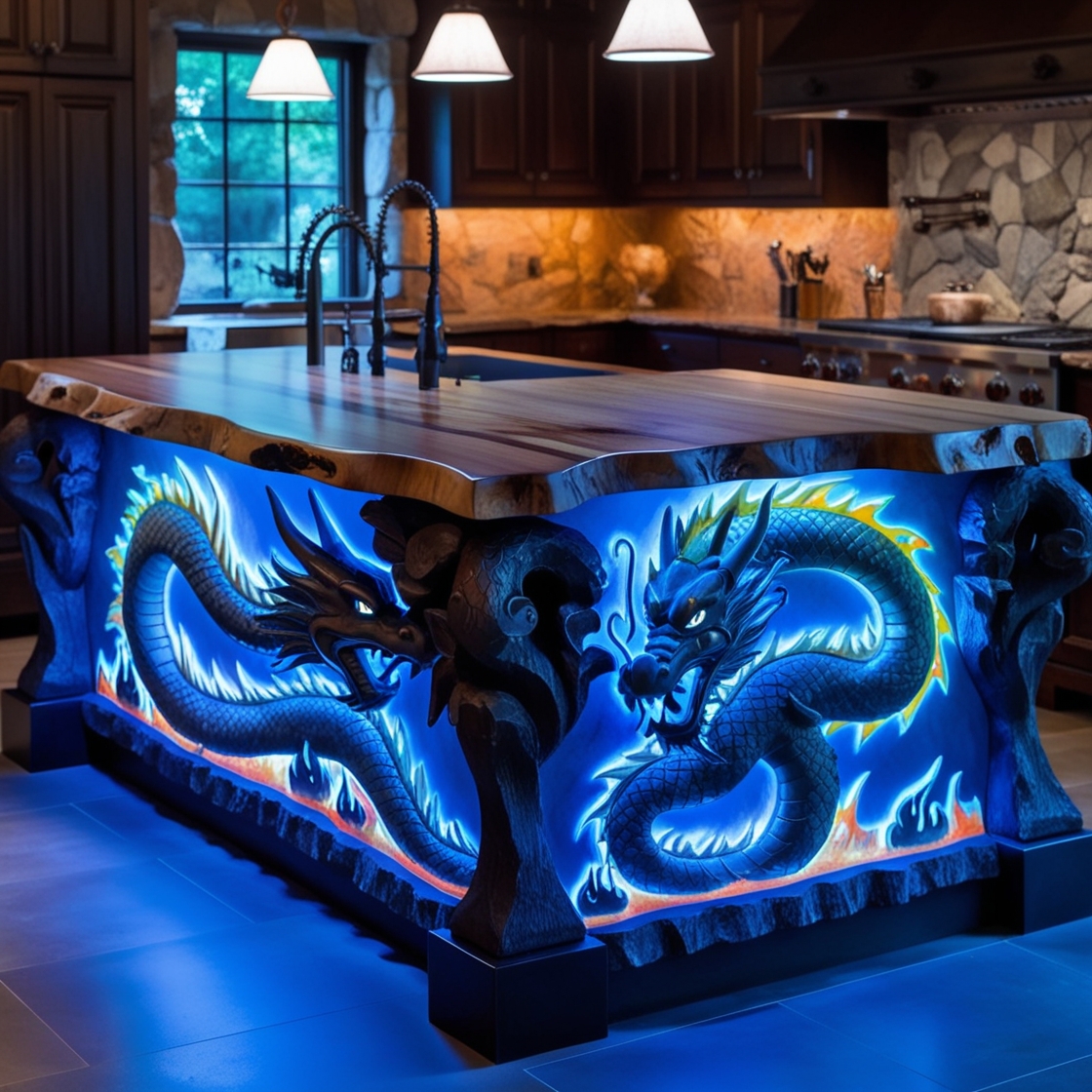 Dragon Kitchen Island: The Perfect Addition to Your Modern Kitchen