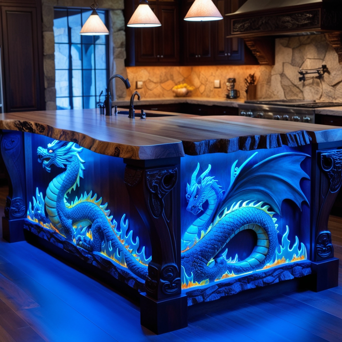 Dragon Kitchen Island: The Perfect Addition to Your Modern Kitchen