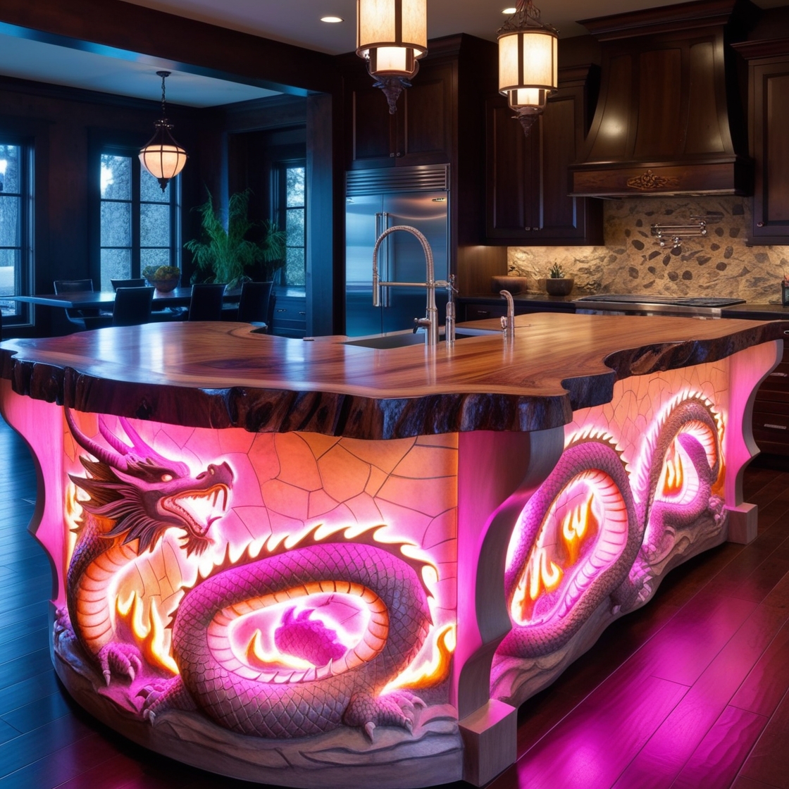 Dragon Kitchen Island: The Perfect Addition to Your Modern Kitchen