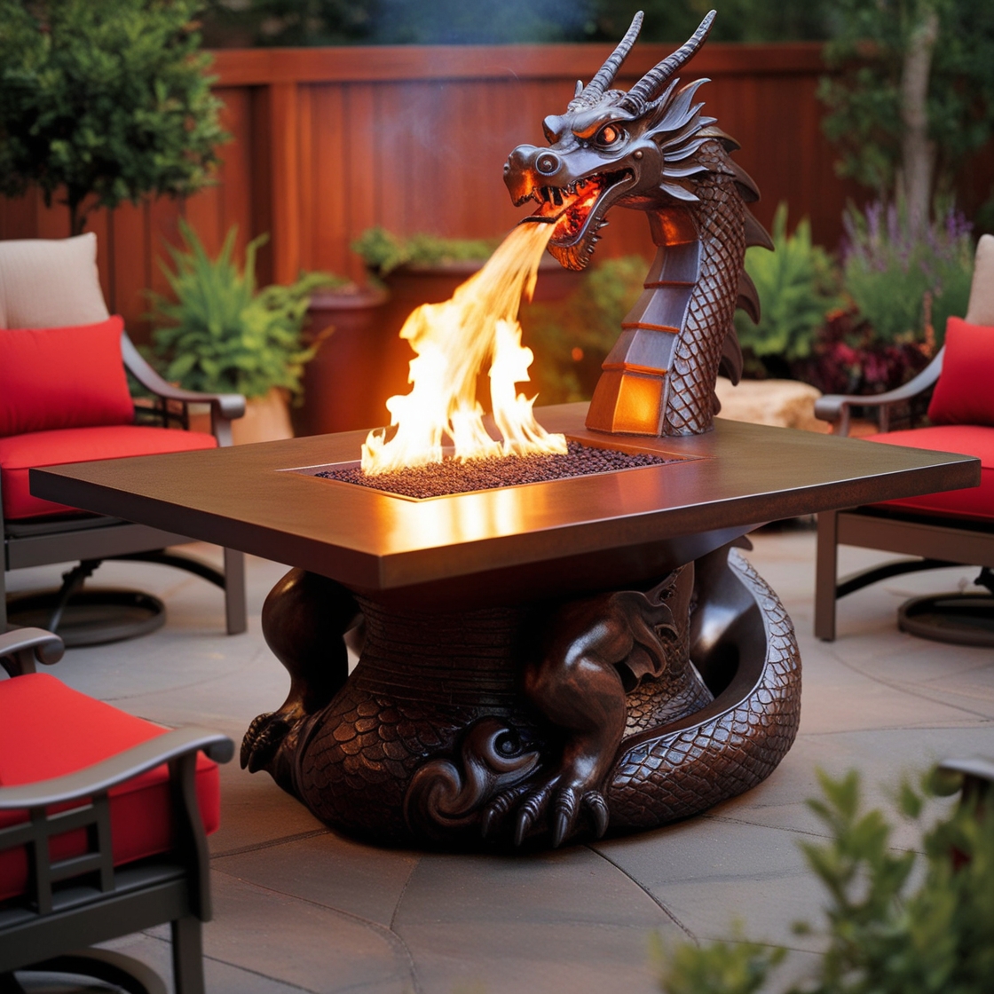 Dragon Patio Fire Tables: The Perfect Blend of Style and Warmth