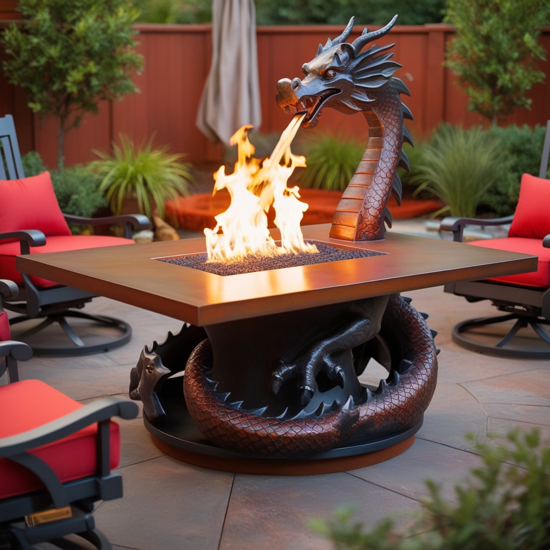 Dragon Patio Fire Tables: The Perfect Blend of Style and Warmth