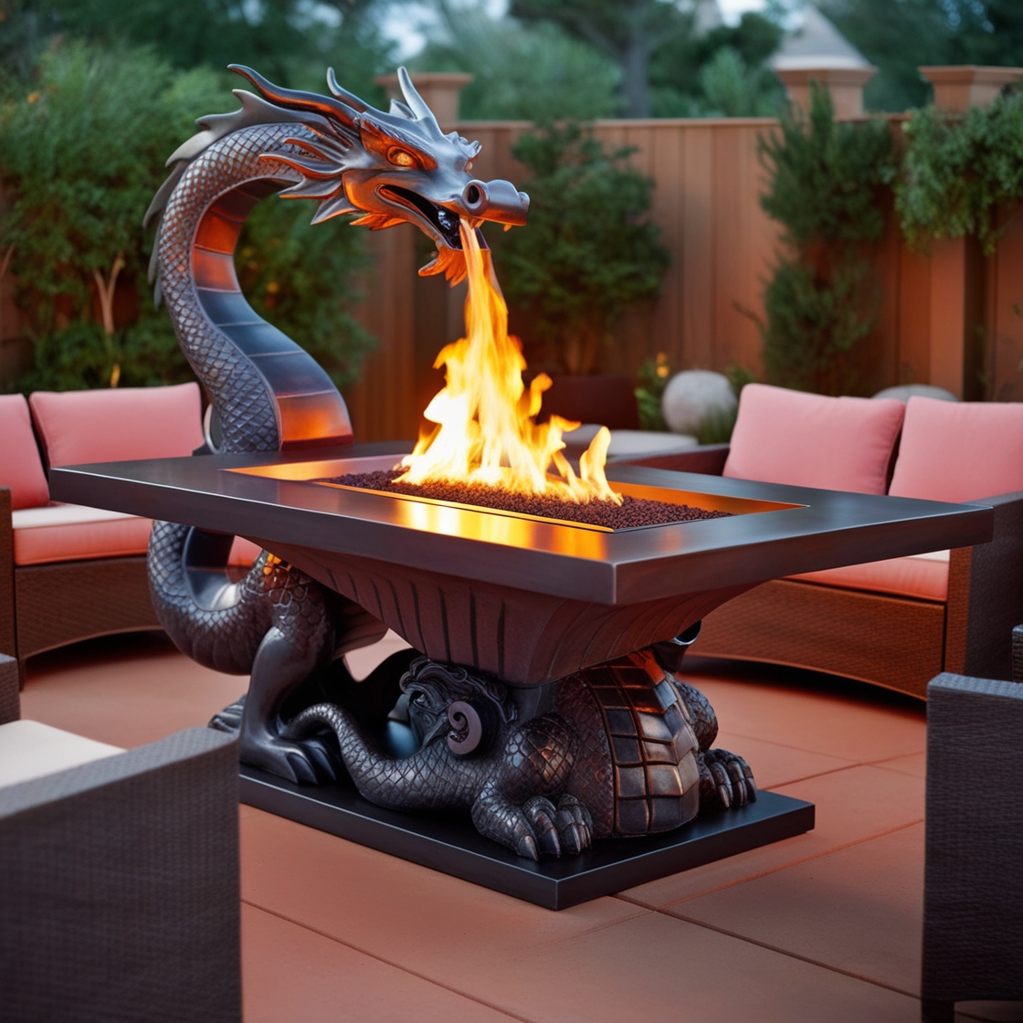 Dragon Patio Fire Tables: The Perfect Blend of Style and Warmth