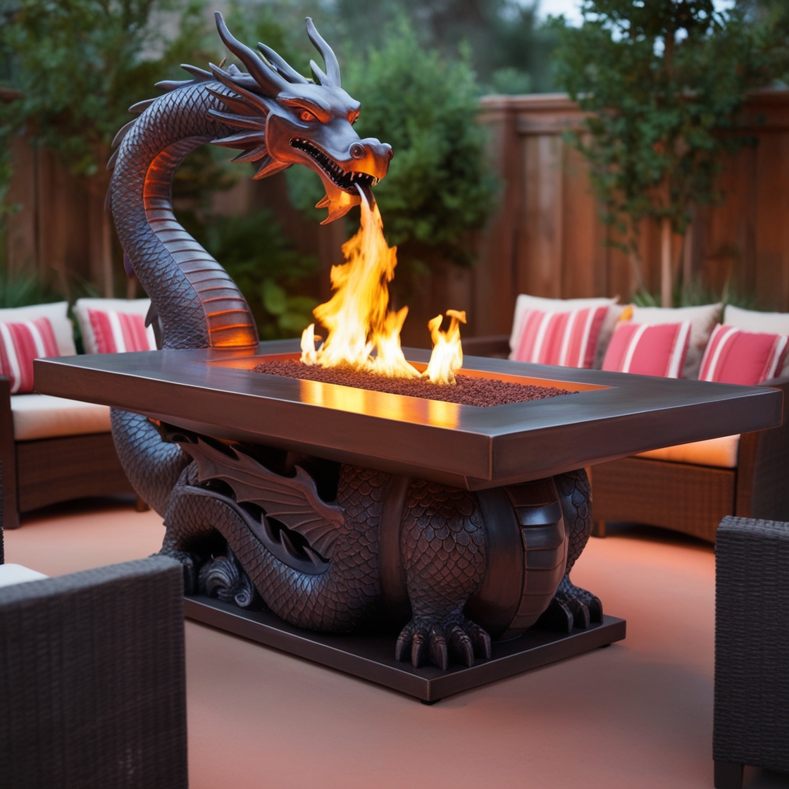 Dragon Patio Fire Tables: The Perfect Blend of Style and Warmth