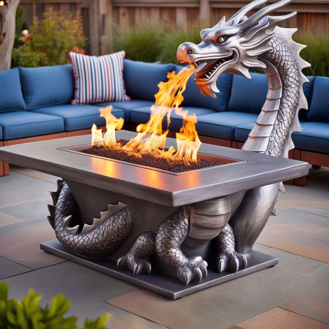 Dragon Patio Fire Tables: The Perfect Blend of Style and Warmth