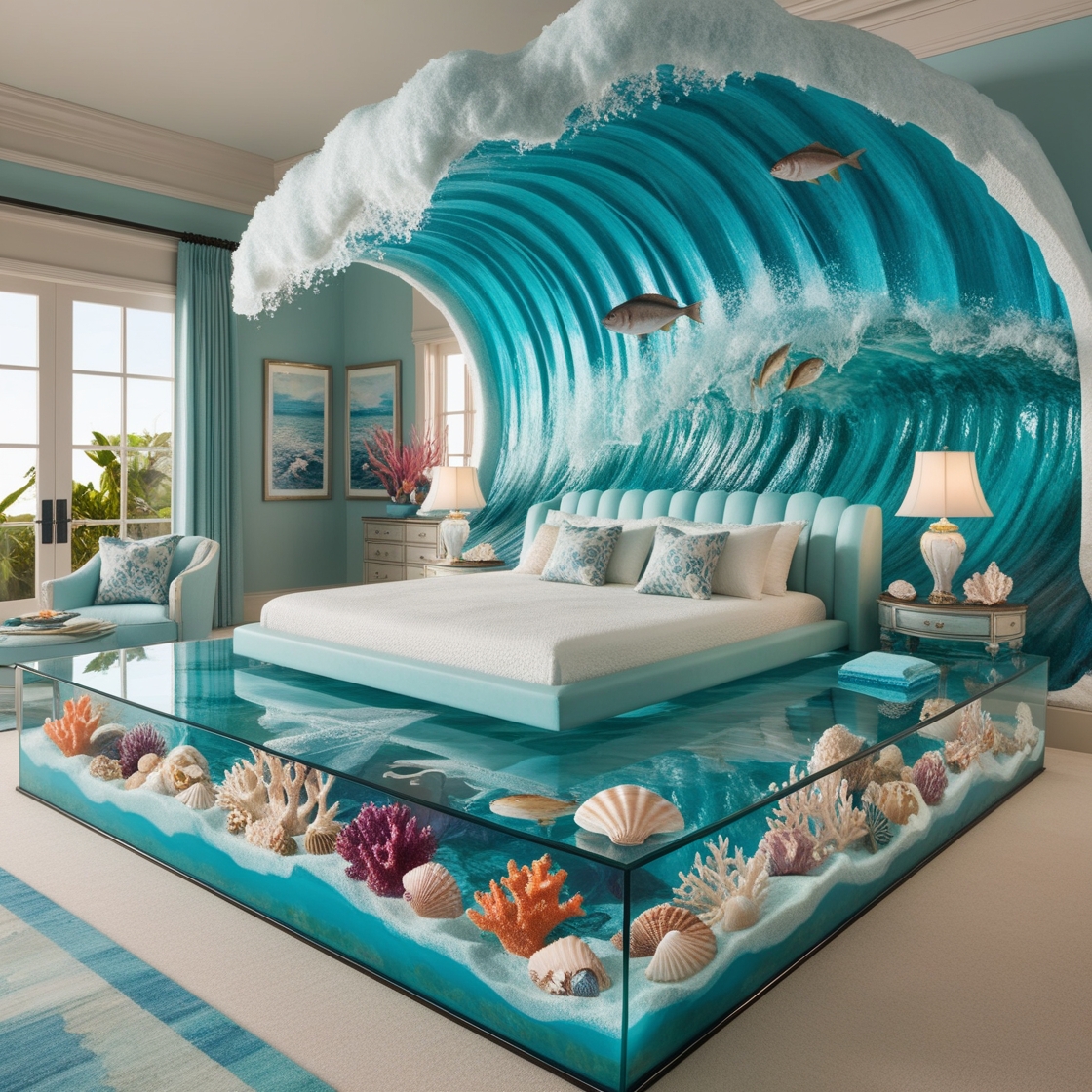 Epoxy Wave Beds: The Ultimate Fusion of Art and Functionality