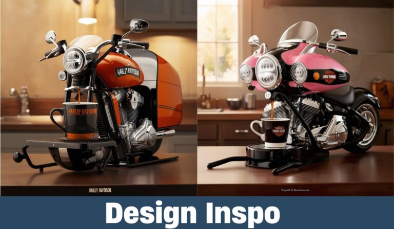 Harley Davidson Inspired Coffee Maker: A Blend of Power and Brew