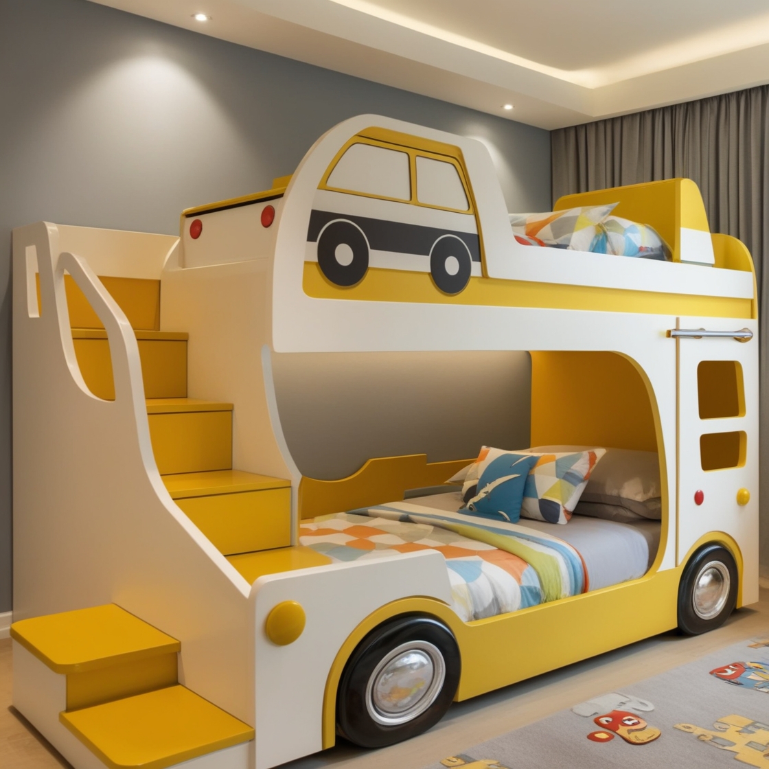 Kids Bunkbeds: Stylish, Safe, and Space-Saving Solutions