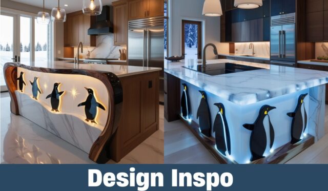 Penguin-Themed Kitchen Islands: A Whimsical Yet Functional Addition to Your Home