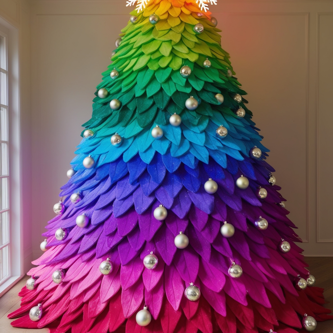 Rainbow Christmas Trees: A Vibrant Twist to Holiday Tradition