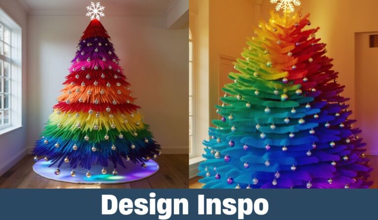 Rainbow Christmas Trees: A Vibrant Twist to Holiday Tradition