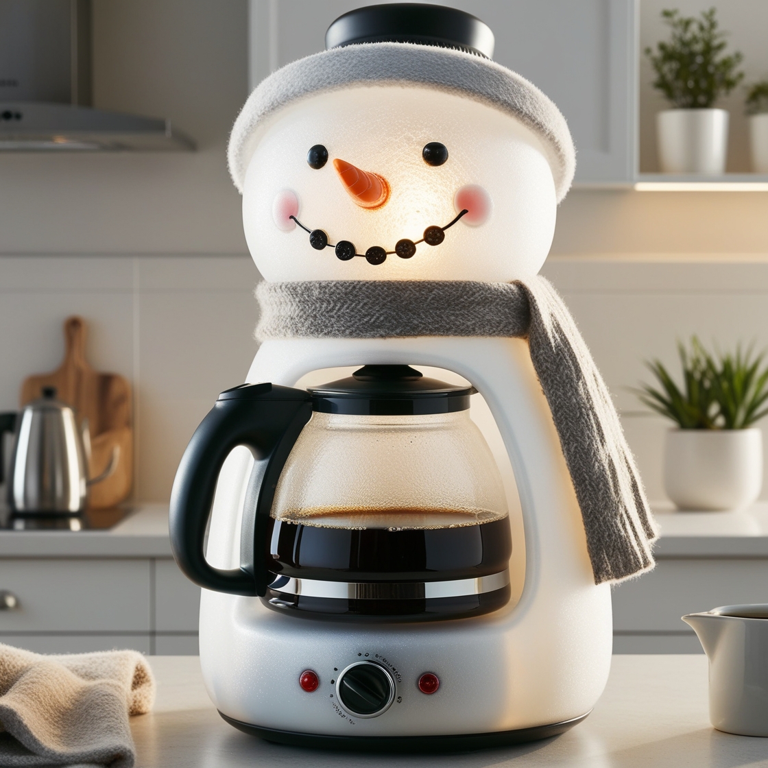 Snowman Coffee Maker: A Winter Wonderland for Your Morning Brew