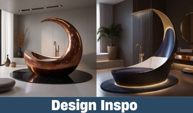 Transform Your Bathroom with a Crescent Moon Bathtub: Elegance Redefined