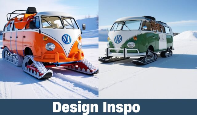 Volkswagen Bus Snowmobiles: A Retro Ride for Winter Adventures