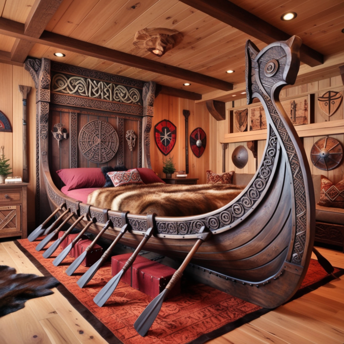 Viking Ship Beds: A Unique Blend of History and Comfort