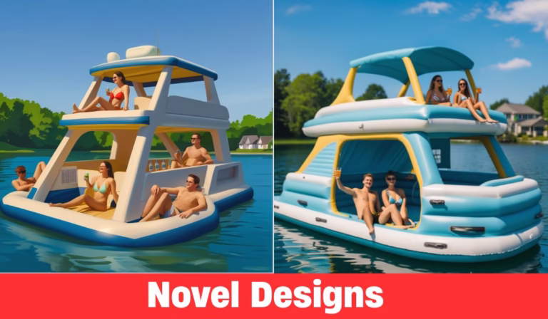 Inflatable Yacht Lake Floats: Experience Luxury Relaxation on the Water